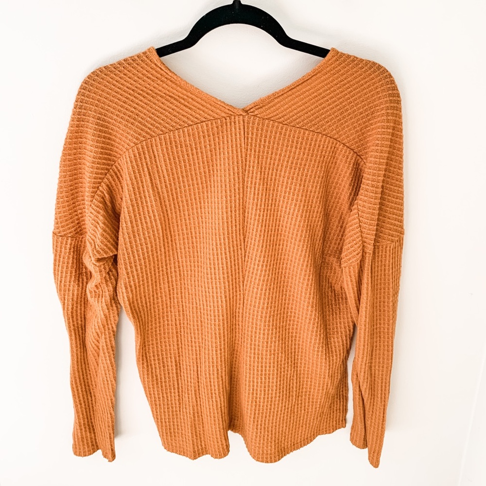 Active USA Burnt Orange Sweater - Picture 2 of 2